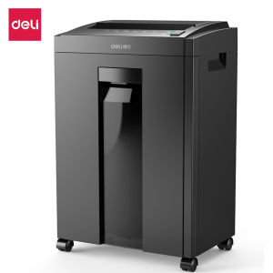 Deli เครื่องทำลายเอกสาร 30 ลิตร 23 ลิตร เครื่องย่อยกระดาษ เครื่องทำลายกระดาษ ขนาด A4 16 แผ่น อุปกรณ์สำนักงาน Paper Shredder - Lazada