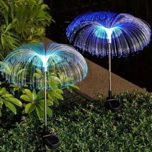 ไฟโซล่าเซลล์แต่งสวน ไฟทรงพลุแสงรวมสี กันน้ำ ไฟกระพริบ ไฟ LED ไฟทาง