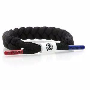 Rastaclat Gelang Bracelet Pria - Gelang Sport Fullblack Warna