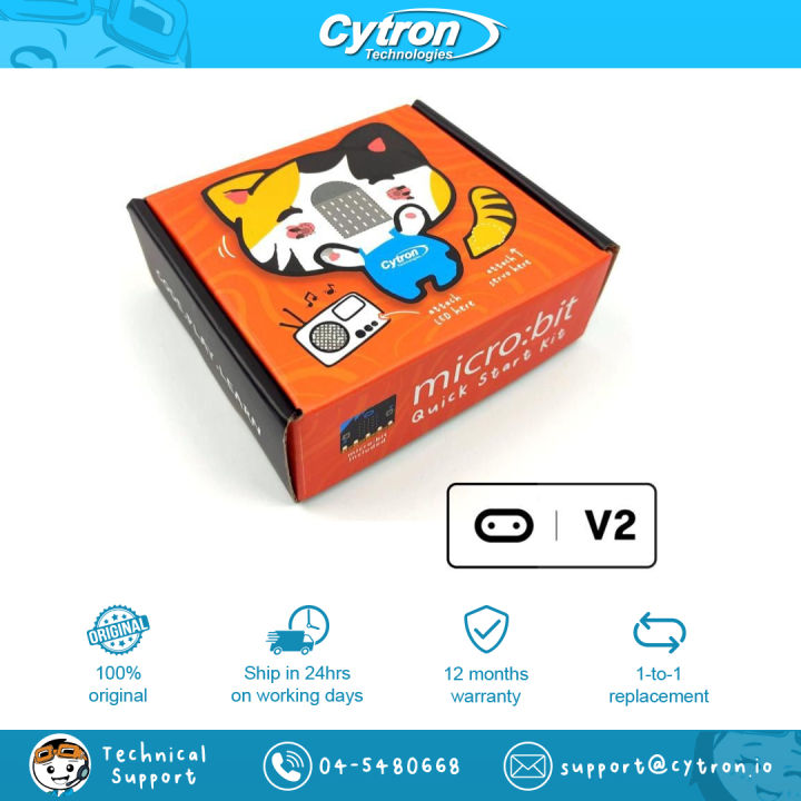 microbit Quick Start Kit (NOW with micro:bit V2) - KIT-MICROBIT-RBT ...