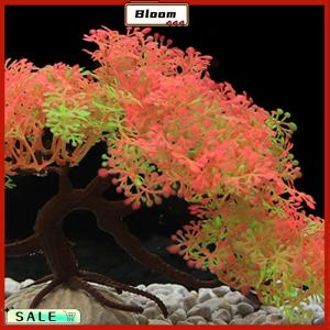 Follow Get New[Bloom Z] Fish Tank Decoration Ornaments Simulated Pine Trees Plants Decorations Creative Landscaping Craft ornaments Plastic Water Plants Flowers Trees Accessories