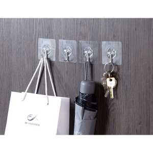 3PCS Lem Stiker Tempelan Bunga Hook Magic Gantungan Tempel Dinding Ubin