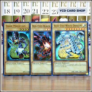 [YCD Shop] Thẻ bài Yugioh Chính Hãng Set 3 lá chủ bài của nhân vật chính - Ultra rare (tặng kèm top Loader)