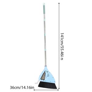 MNLXM USB Charging 2 in 1 Vacuum Sweeper Cordless 2 in 1 Vacuum Broom Powerful Suction Electric Multi-Functional Vacuum Household