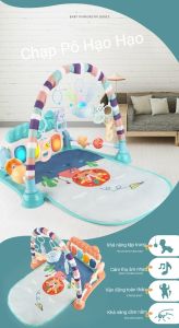 THẢM NHẠC VẬN ĐỘNG CHO TRẺ SƠ SINH (KÈM MÁY BAY ĐÈN CHIẾU VÀ REMOTE ĐIỀU KHIỂN TỪ XA)