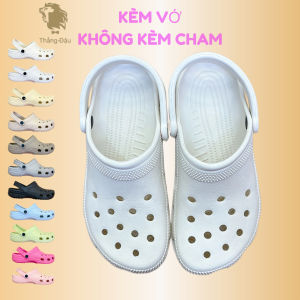 Dép Cross CLOG Classic [ Tặng Charm giống ảnh + Vớ ] sục cá sấu Nam Nữ ÊM NHẸ -  TRUSTVNXK