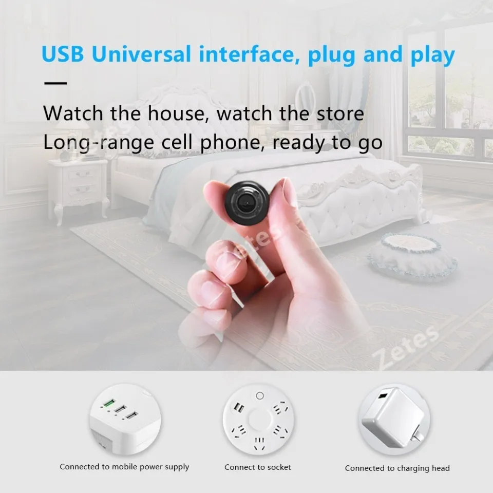 XXX Mini Spy Home Camera WiFi Video Recorder Smart Night Vision 1080P HD  Wireless Remote Surveillance | Lazada PH