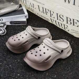 [Free Shipping] 2026 Summer New 5Cm Thick-Soled Clogs For Women Non-Slip Quick-Drying Beach Sandals Height-Increasing WomenS Shoes Non-Slip Quick-Drying