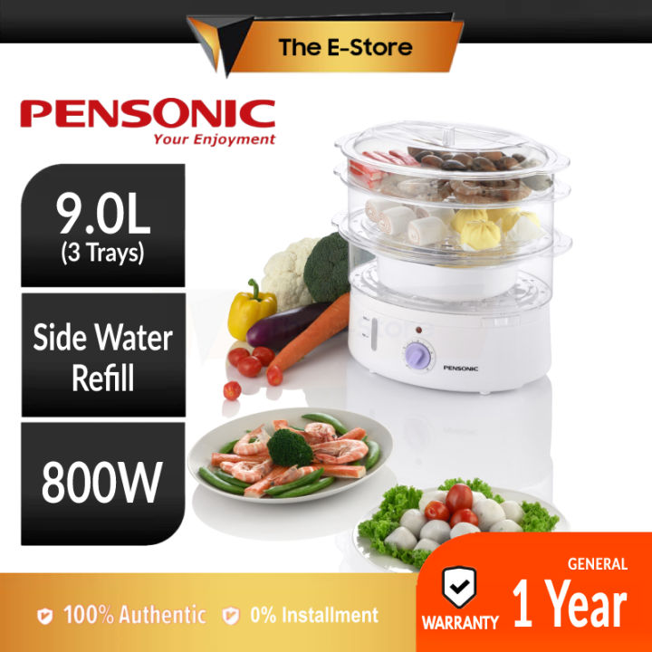 Pensonic 9L Chef's Like Series Food Steamer PSM1603 PSM1604 (Egg