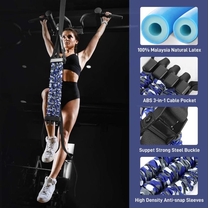 135 pounds Pull up Assist Band System Adjustable Anti Snap Chin Up - Main Image