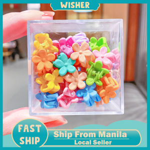 36PCS/ Box Girl Cute Colorful flowers Cartoon hair Cute bobby pin Headband Fashion hair accessories