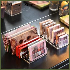 [GN Store] Acrylic Compact Eyeshadow Palette Organizer Display Tray Storage Box Cosmetics Rack Makeup Tools Holder Drawer Organizer