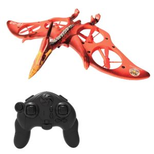 JOY TOY EPP Foam Flame Pterosaur Remote Control Aircraft RC Remote Control Aircraft Gravity Sensing Remote Control Aircraft Toy Profesional Rechargeable Remote Control Foam Fighter Kids Toddlers Children