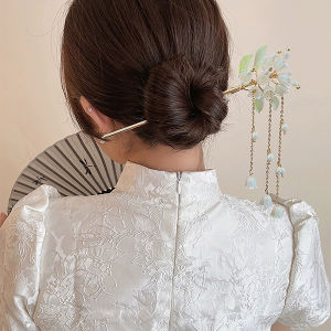 Follow Get New[Beautiful SS] ปิ่นปักผมแบบคลาสสิคของจีนสำหรับผู้หญิงปิ่นปักผมดอกไม้ผีเสื้อทำด้วยมือปิ่นปักผมเครื่องประดับผมเครื่องประดับผม