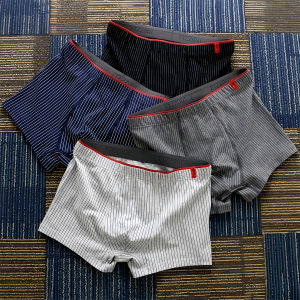 2Pcs Mens Boxer Briefs Ethnic Retro Print Ice Silk Breathable Cool Antibacterial Comfortable Soft Boxer Shorts for Men