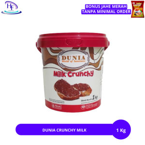 Dunia Spread Crunchy 1kg / Dunia crunchy chocolate 1kg Coklat crunchy toples 1 kg promo