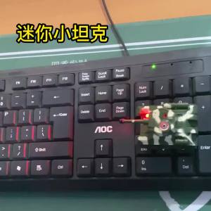 Super Mini Small Tank Remote Control Tiger Tank Crawler Driving Charging Remote Control Chariot Creative Electric Toy