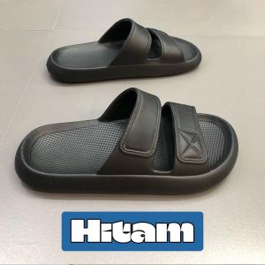 Sandal Selop Wanita Elegan Kekinian Double Strap Fashion 2025 Sendal Wanita Jelly Tali Belakang Terbaru Empuk Tebal Eva Ootd