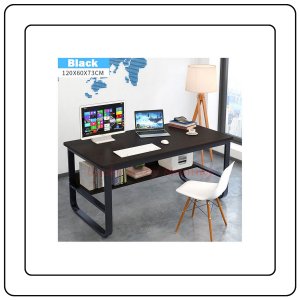【JJ HOME】【U Frame Computer Table】Study Table / Computer Desk with Shelf Multiple Sizes Available
