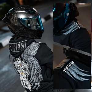 hoodie sunmori the dark guardian /jaket sunmori/jaket sunmori full sablon plastisol /jaket motor/jaket prosteet terbaru 2022