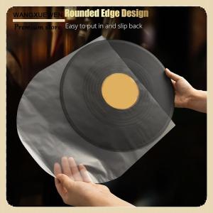 [COD] 50Pcs 7 10 12 Inch Clear Vinyl Record Protecter LP Record Plastic Bag Anti-static Record Inner Sleeves Packaging Bag Clear Cover