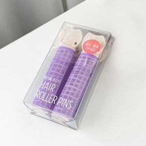 2PCS/Set Hair Root Fluffy Clip Hair Top Styling Hairpin Hair Rollers Bangs Curling Barrel Korean Bangs Lazy Curl Hair Curler Hair DIY Curlers Tool