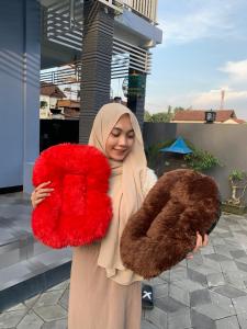 KASUR BULU LEMBUT TEBAL HANGAT UNTUK HEWAN PELIHARAAN KUCING ANJING KELINCI EMPUK DAN NYAMAN