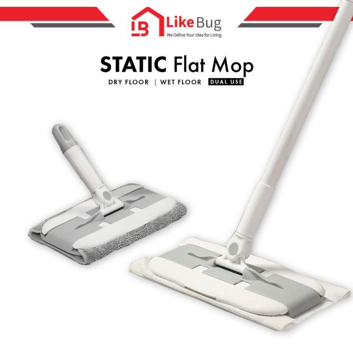 ⚡️LIKE BUG⚡️STATIC Electrostatic Mop Disposable | Disposable Dry Wet ...