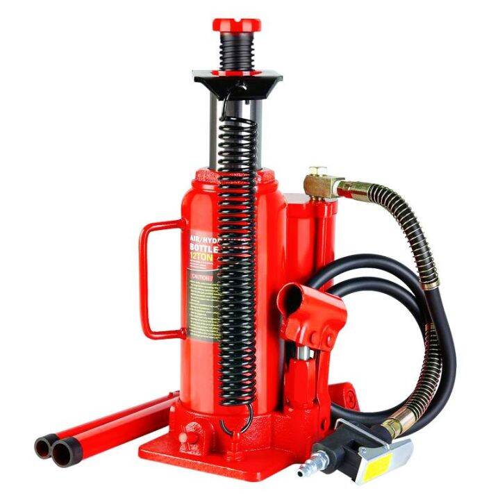 Pneumatic vertical jack hydraulic 12T/20T/32T Heavy hydraulic lifting ...