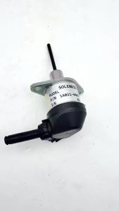 Aria 12V Fuel Shut Off Stop Solenoid 1A021-60017 1A021-60013 1A021-60014 1A021-60015 3Pin Waterproof Plug For Kubota V2003 V2203 5H3K1