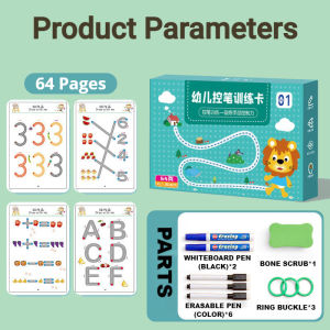 Pen Control Training Calligraphy Sketchbook for Drawing Early Childhood Education Toys