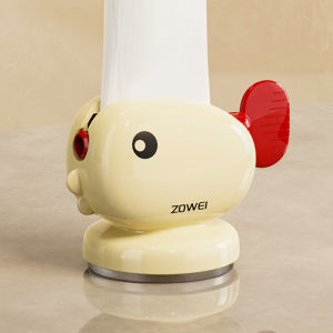 ZOWEI Cute Whale Design Manual Toothpaste Squeezer ABS Material Bathroom Toothpaste Dispenser