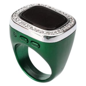 Intelligent Tasbeeh Finger Counter Rings with Large Display & Azan Alert Islamic Prayer Tracks Simple Operate for Muslims