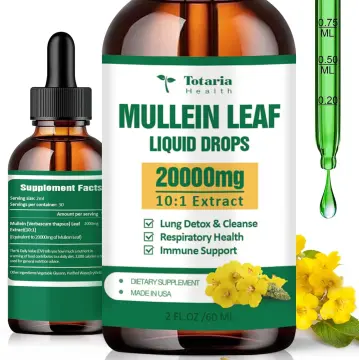 Quit Vapingtools Mullein Leaf Extract For Lungs, Mullein Drops For Lungs  Drops How To Use