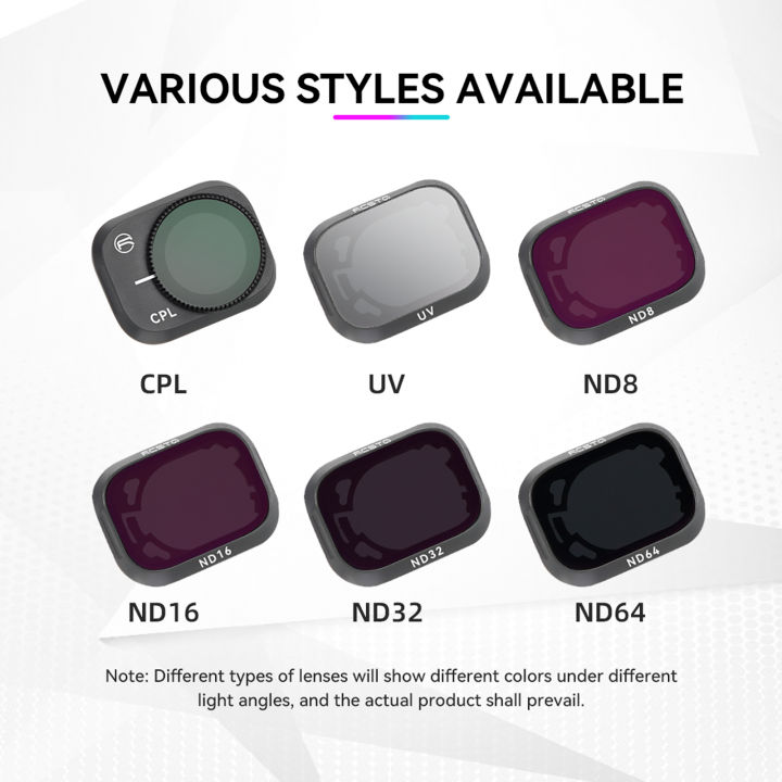 Voor DJI Mavic 4 Pro, ND8/16/32/64 Lichtreductiefilters CPL