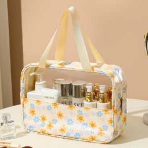 FXG - Tas Travel Kosmetik Besar Anti Air Make Up Bag Wanita Motif Cantik TK13