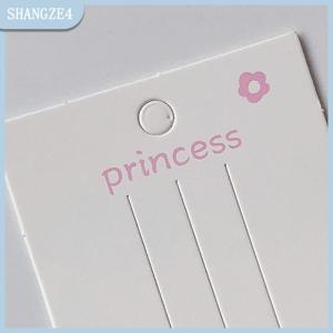 【SHANGZE4】 50pcs Trống tóc Clip thẻ giấy Phụ kiện tóc đồ trang sức hiển thị thẻ thời trang tóc Clip chủ Mũ Nón bao bì thẻ