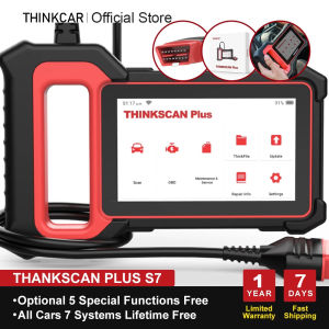 THINKCAR Thinkscan Plus S7 Professional thinkcar pro scanner Diagnostic Tools obd2 Scanne EOBD OBD 2 Professional Car Diagnostic Tool r Read Clear Error Codes Check Engine