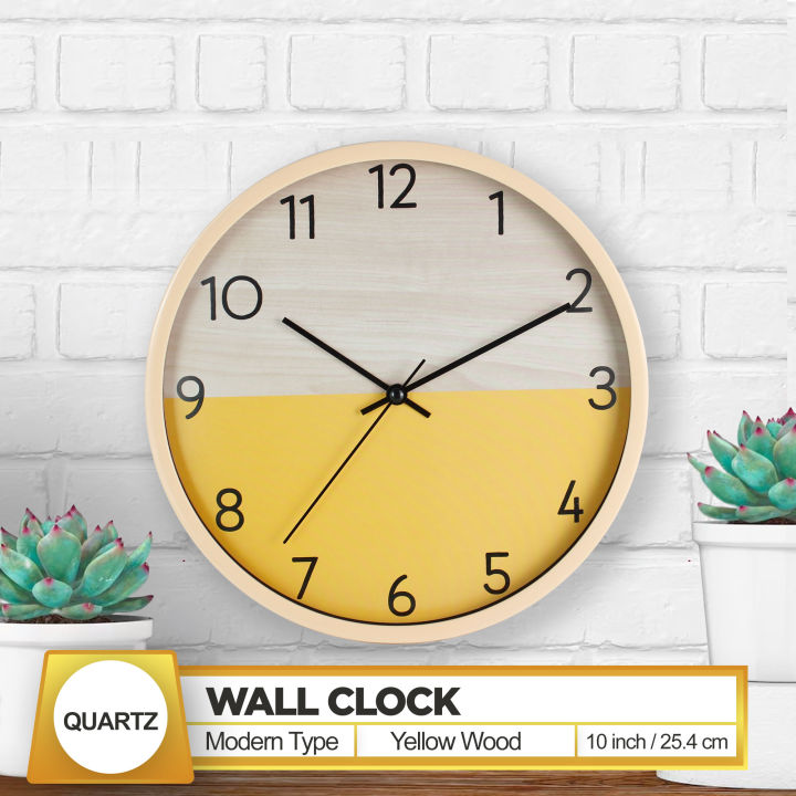 Quartz Wall Clock Brilliance 10Inch Wall Clock with Unique Designs