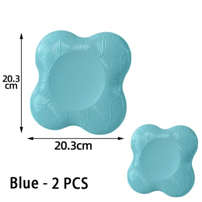 2PCS Knee Support Sport Yoga Knee Pad Suit Exercise Mat Anti Slip Knee and Elbow Support Pads for Exercise Workout
