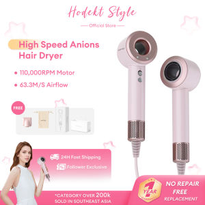 HODEKT High Speed Hair Dryer 200 Million Negative Ions For Hair Care 2 Mins Quick Drying