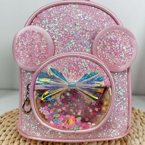 GIORGIONE Wear-resistant Colorful Sequins Schoolbag Cute Eco-friendly Children Schoolbag Funny Cartoon Princess Backpacks Students