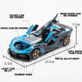 LEO 1:32 Bugatti Bolide Supercar  โมเดลรถอัลลอย,สำหรับเด็กของเล่นสำหรับเด็กผู้ชายของเล่นรถเด็ก. 