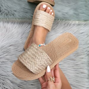 Free Shipping Ethnic-Style WomenS Wedge Sandals Slip-On Sandals Beach Sandals With Rope Summer Sandals Middle Eastern Style