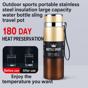 Thermos Flask Portable Safe and Environmentally Friendly Kettle Outdoor Good Heat Preservation Performance