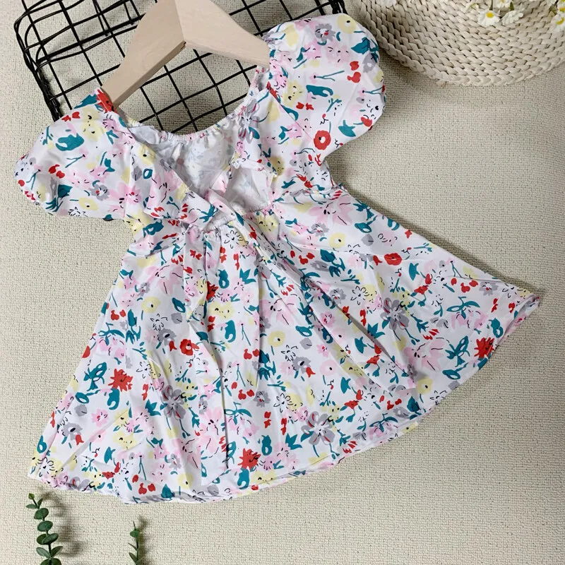 Baby Kids Girl A Line Dress Short Sleeve Princess Dresses Lazada