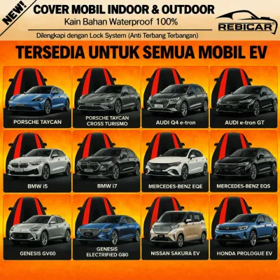 Sarung Mobil Premium sedan BMW i7 Camry DRACCO-Cover Waterproof Tebal Premium Anti Air Debu & Panas