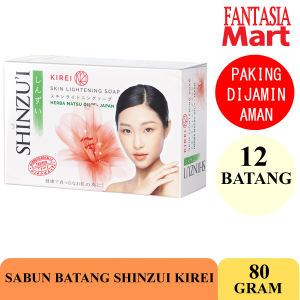 Shinzui Sabun Batang KIREI 80gram PACK ISI 12 PCS FUN CORNER DENGAN PAKING AMAN