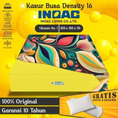 [ 200x180x30 ] Kasur Busa No. 1 INOAC EPV Density 16 Original Garansi 10 Tahun
