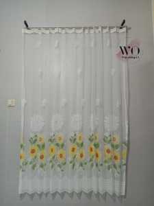 Vitrase Gorden jendela motip matahari warna lapisan kelambu selambu Gorden Jendela Polyester Plisket Blinds Untuk Mempercantik Ruangan - Lazada